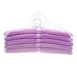 Coat Hanger Padded Satin Coloured 5pk Pastels – image 1
