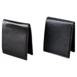 Wallet Mens Slimline Fold Faux Leather 9.5cm X 11cm X 1.5cm – image 1
