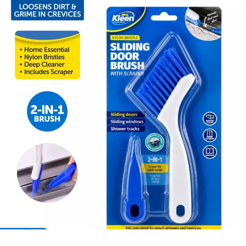 Sliding Door Brush with Scaper - 2pc – image 4