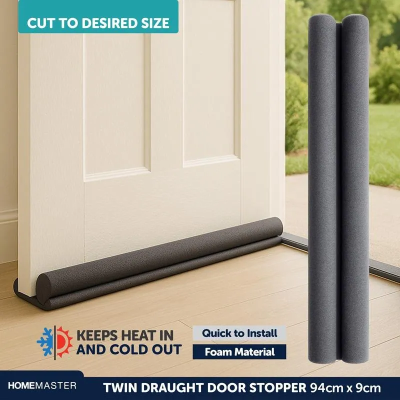 Draught Stopper Twin Tube 94cm X 9cm – image 4