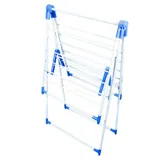 Airer Folding Clothes Drying Rack - 135cm X 58cm X 95cm - Iron Frame with Plastic Coating – image 3