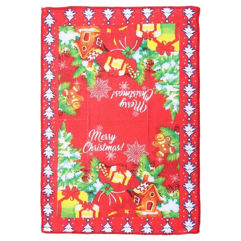 Tea Towel Christmas 1pc 40cm X 60cm Multi-Colour 4 Assorted Designs – image 2
