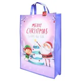 Gift Bag Reusable Christmas - Jumbo 70cm X 50cm X 16cm 2 Assorted Designs – image 2