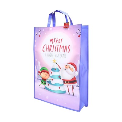 Design Purple Merry Christmas