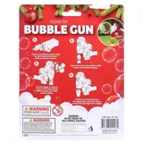 Toy Bubble Gun Christmas 1pk 60ml Santa/Red – image 3