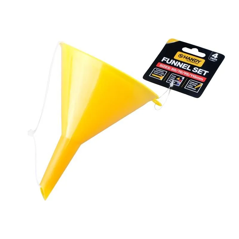 Funnel Set Nested 50mm, 75mm, 95mm & 115mm 4pc – image 3