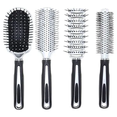 Hairbrush Styling Salon - 4 Assorted Designs - No Stand