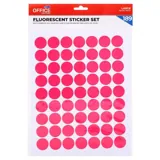 Sticker Fluorescent Round 189pc – image 1