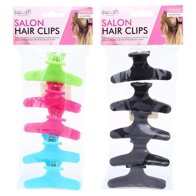Hair Clips Salon 5pk – image 4
