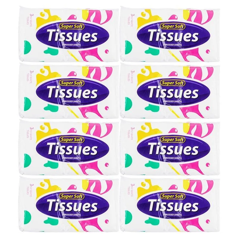 Pocket Tissue 3ply 8pk (10 Tissue Per Pack) – image 4