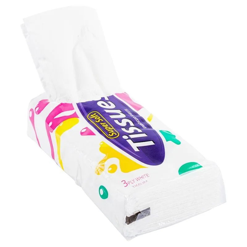 Pocket Tissue 3ply 8pk (10 Tissue Per Pack) – image 2