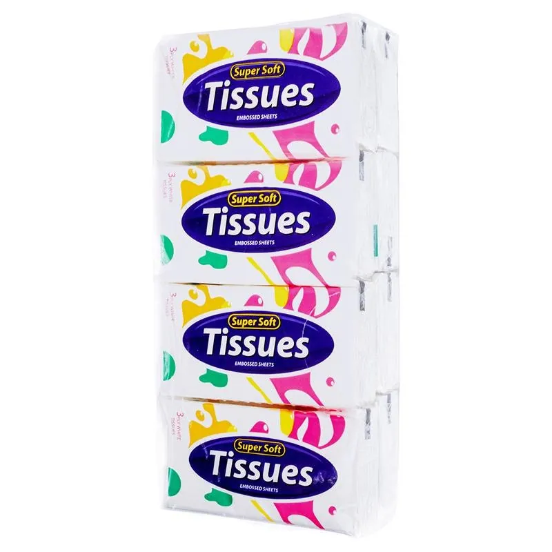 Pocket Tissue 3ply 8pk (10 Tissue Per Pack) – image 3
