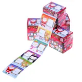 Gift Tag Adhesive Christmas Jumbo 60pk 7cm X 6cm 6 Assorted Designs – image 1