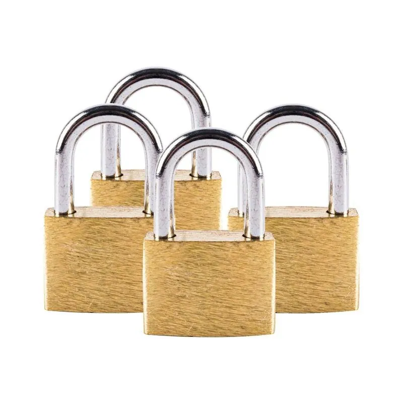 Padlock Keyed Alike 18mm Includes 2 Keys Per Lock 4pk – image 2