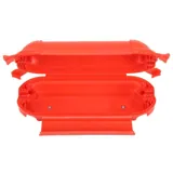 Christmas Mains Plug & Socket Protector Case Red IP44 Rated 210mm X 80mm – image 1
