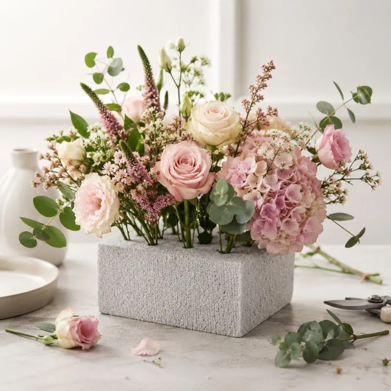 Floral Foam Brick Dry 15cm X 15cm X 7cm Grey – image 2