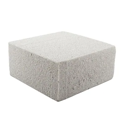 Floral Foam Brick Dry 15cm X 15cm X 7cm Grey