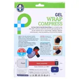 Hot or Cold Gel Compress (Knee, Elbow, Ankle) - Includes: Gel Pack (13cm X 18cm) + Wrap & Strap Pouch – image 3