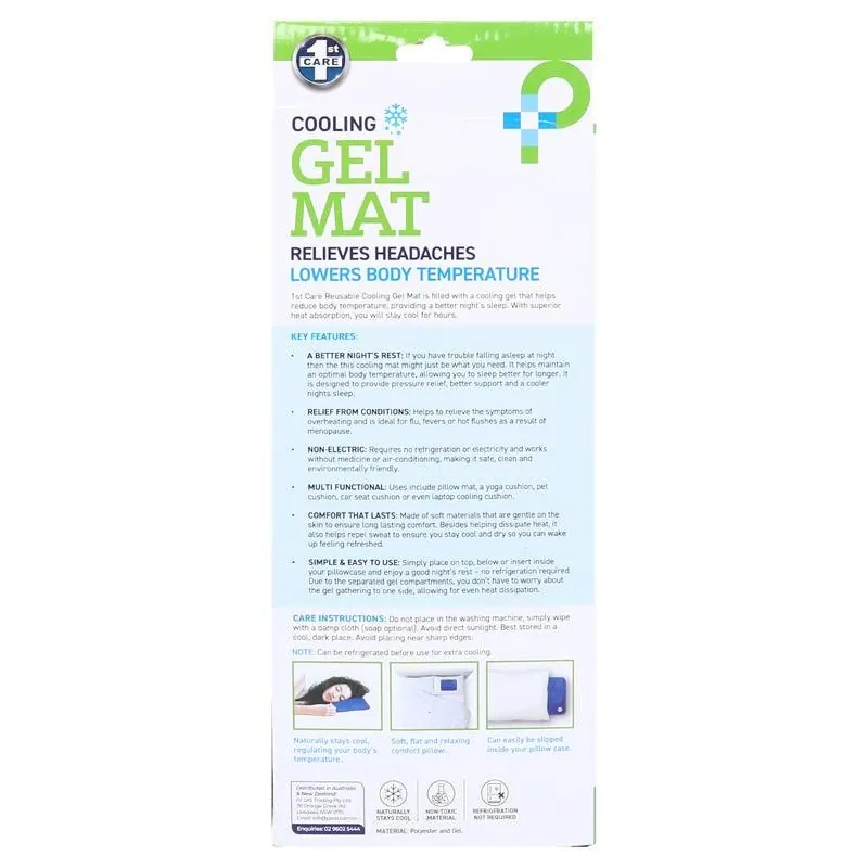 Gel Cooling Mat Reusable 30cm X 39cm – image 3