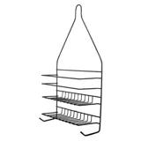 Shower Caddy - 2 Tier 25cm X 9cm X 48cm - Black – image 2