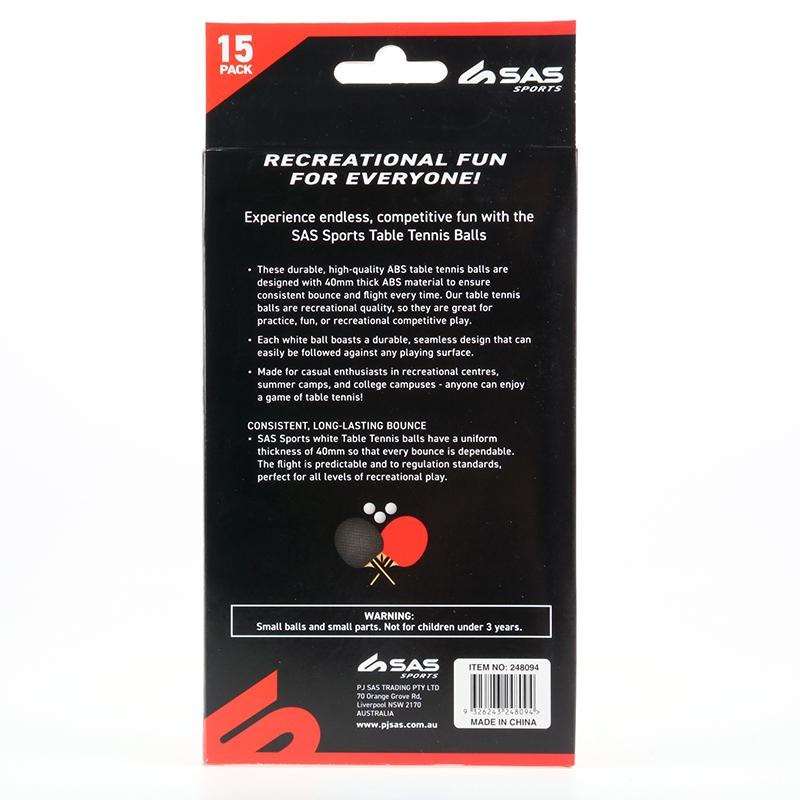 Table Tennis Balls (15 Pack) — photo 4 of 4