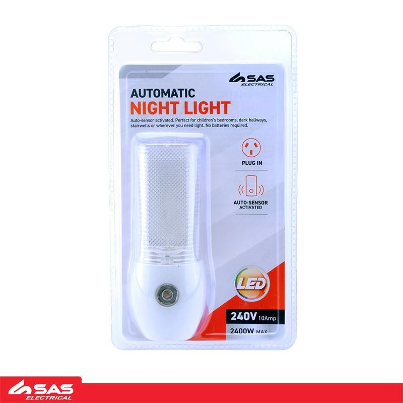 Plug-In Night Light with Auto Dusk Sensor (240V LED) — photo 3 of 4