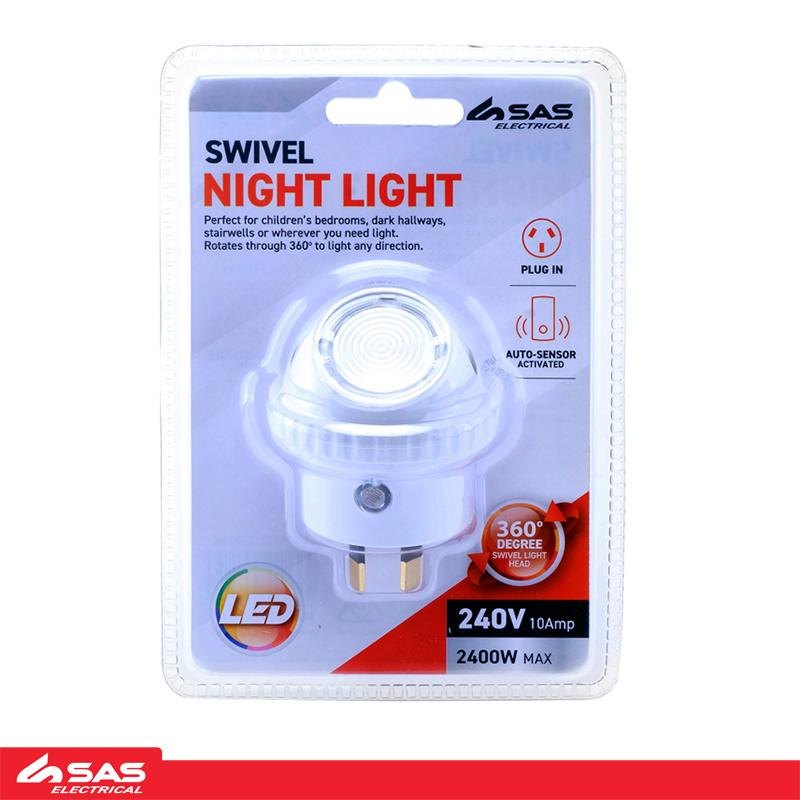 360° Swivel Night Light with Motion Sensor (240V LED) — photo 3 of 4