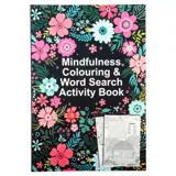 Book Colouring Mindfulness and Wordsearch 96 Page – image 1