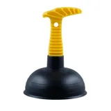 Plumbing & Bathroom Accessories Control Grip Sink Plunger Black & Yellow 170mm X 125mm X 75mm – image 1