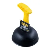 Plumbing & Bathroom Accessories Control Grip Sink Plunger Black & Yellow 170mm X 125mm X 75mm – image 3
