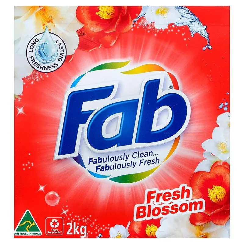 2kg Fab Fresh Blossom Laundry Powder – image 4