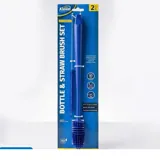 Bottle & Straw Brush Set - 2pc - Bottle Brush (32cm) Straw Brush (25cm) – image 4