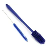 Bottle & Straw Brush Set - 2pc - Bottle Brush (32cm) Straw Brush (25cm) – image 1