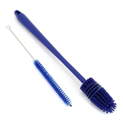 Bottle & Straw Brush Set - 2pc - Bottle Brush (32cm) Straw Brush (25cm)