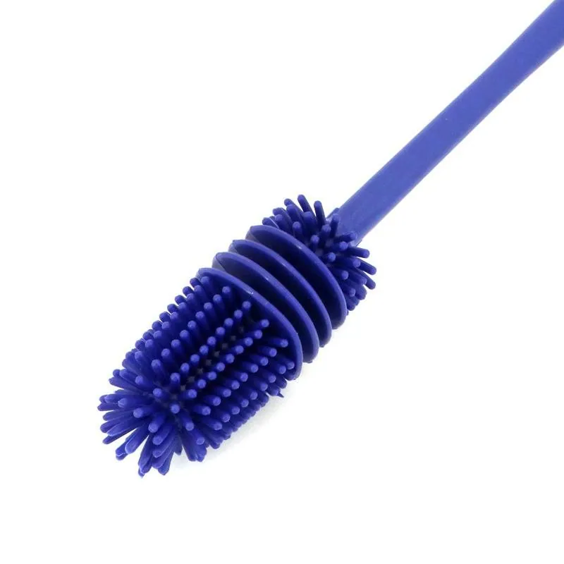 Bottle & Straw Brush Set - 2pc - Bottle Brush (32cm) Straw Brush (25cm) – image 2