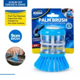 Palm Dish Brush with Soap Dispenser 9cm X 5.5cm – image 4