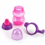 Trainer Sippy Cup with Removable Handles 265ml 6mths+ Pink/Purple & Blue/Green Bpa Free – image 2