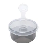 Milk Powder Dispenser 3 Compartment 4.5cm X 8.5cm Grey Bpa Free – image 2