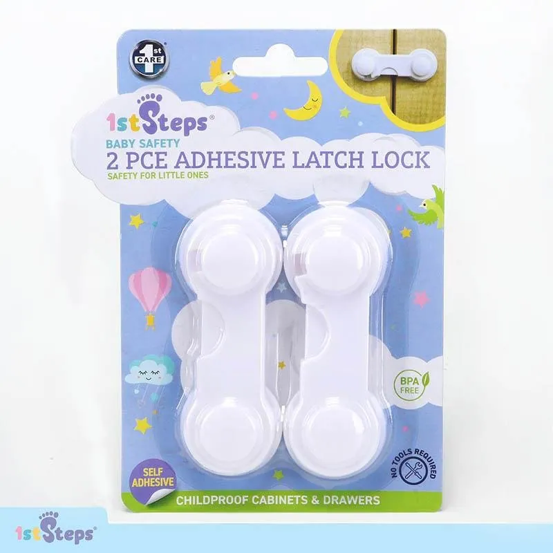Safety Catch Latch Universal 2pc 16cm X 3.5cm White – image 4