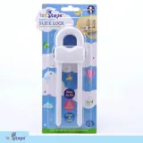 Safety Sliding Lock 1pc 18.5cm White Suitable for Mushroom or D-Shape Handles White – image 4