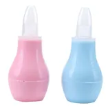 Nasal Aspirator with Lid 1pk 3.5cm X 8.5cm 0mths+ Blue & Pink – image 1
