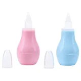 Nasal Aspirator with Lid 1pk 3.5cm X 8.5cm 0mths+ Blue & Pink – image 2