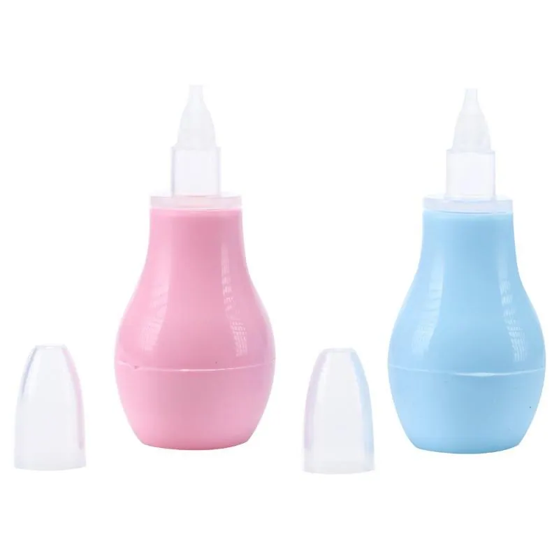 Nasal Aspirator with Lid 1pk 3.5cm X 8.5cm 0mths+ Blue & Pink – image 2