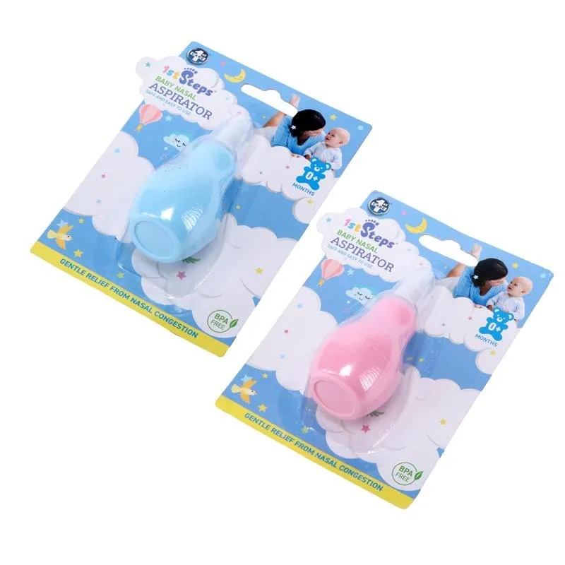 Nasal Aspirator with Lid 1pk 3.5cm X 8.5cm 0mths+ Blue & Pink – image 3