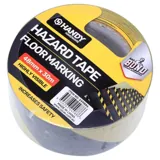 Tape Duct Hazard Marking Black & Yellow 48mm X 30m – image 3