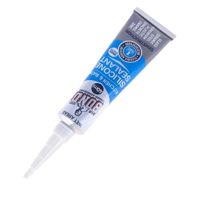 Silicone Sealant Kitchen & Bathroom 40ml (Dries White) – image 2