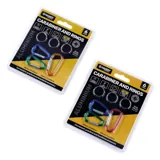 Carabiner & Rings Set (Includes 3pc X 20mm Rings, 2pc X 38mm Carabiner and 1pc X 46mm Carabiner) – image 3