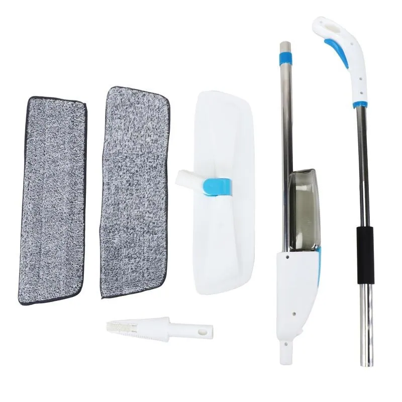 Deluxe Spray Mop, Built in Water Depot, 2 Microfibre Pads, Scraper Tool – image 2