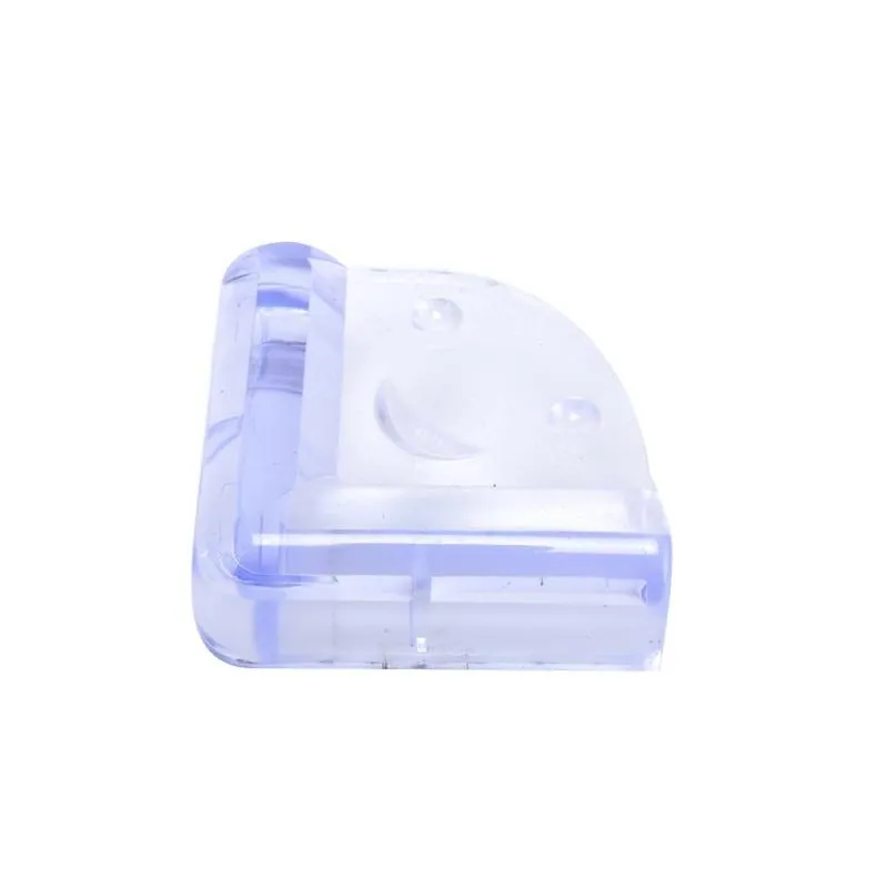 Safety Corner Protectors with Adhesive 4pc 4cm X 4cm (Each) Clear – image 2