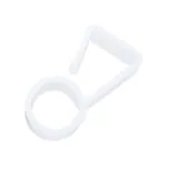 Christmas Gutter Hooks Rope Light 50pk Clear – image 1